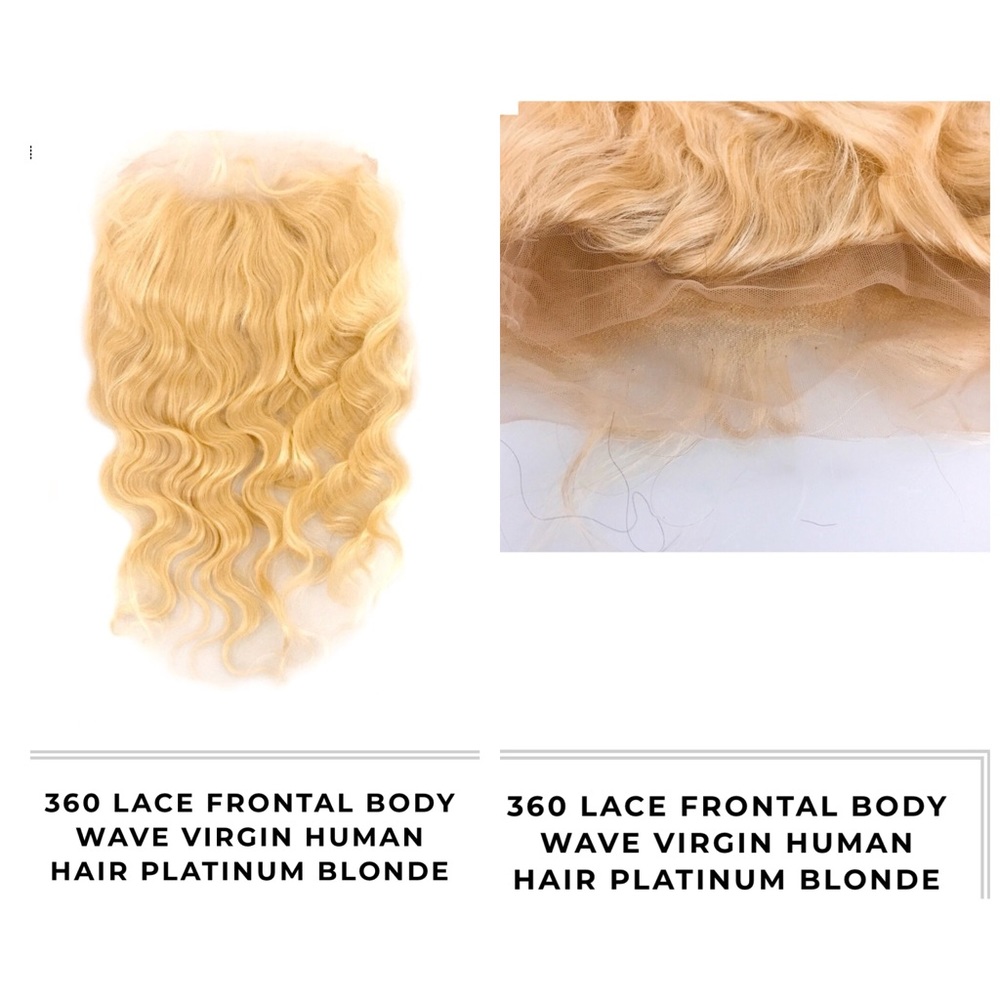 360 L A C E  F R O N T A L | Body Wave- Blonde